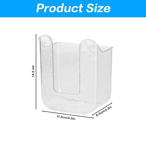 Tissue Dispenser Holder – Self-Adhesive Wall-Mounted Design