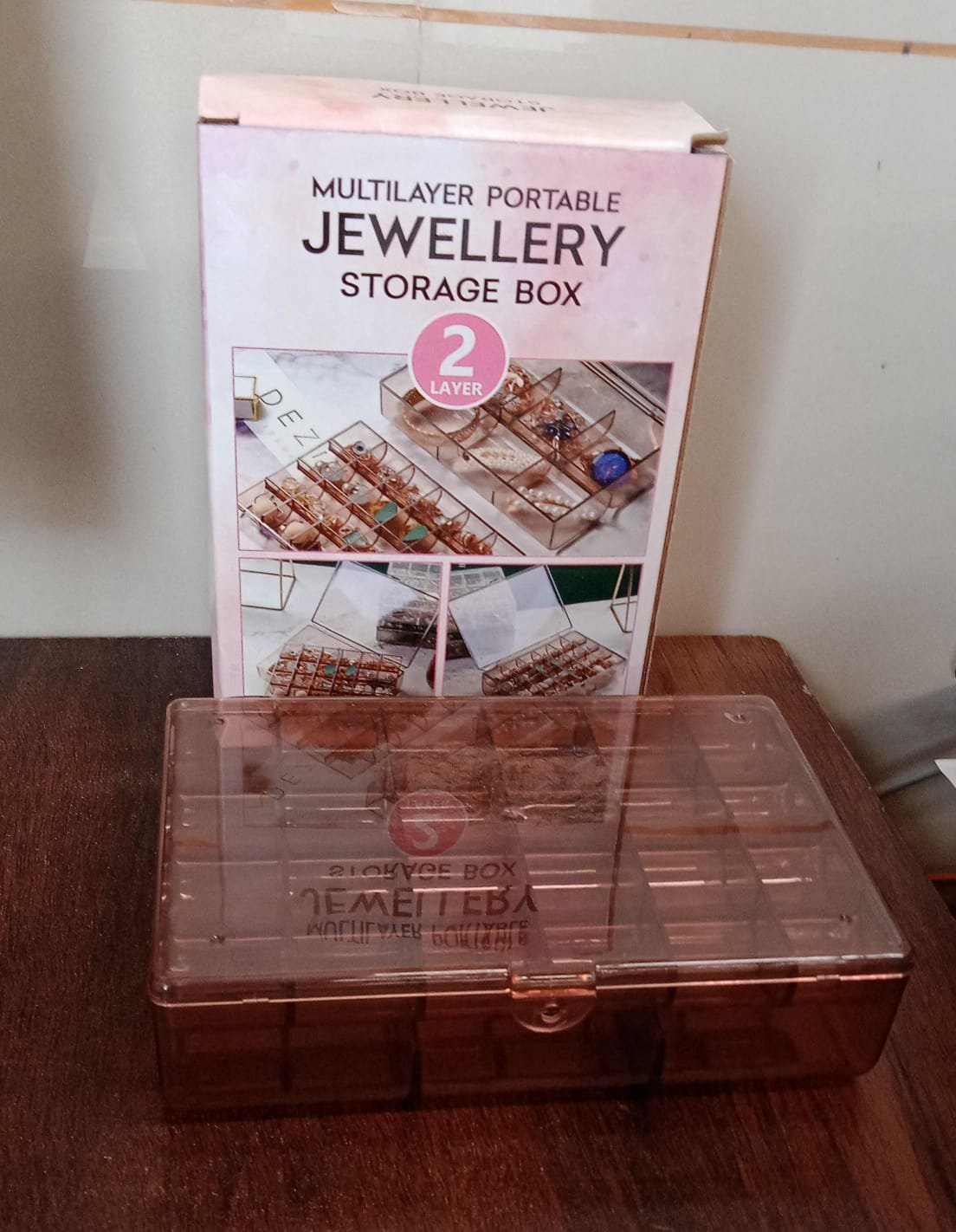Acrylic Jewelry Box – 30 Compartment Dustproof Organizer | Organivo