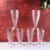 Plastic Milkshake Glass Set – Durable 400ML Plastic Tumblers (6 Pieces)