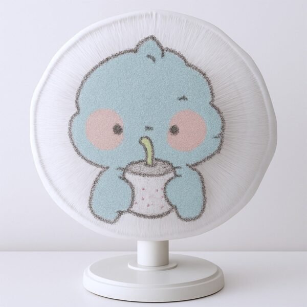 Cartoon Fabric Mesh Fan Cover – Elastic Fit & Child Safe