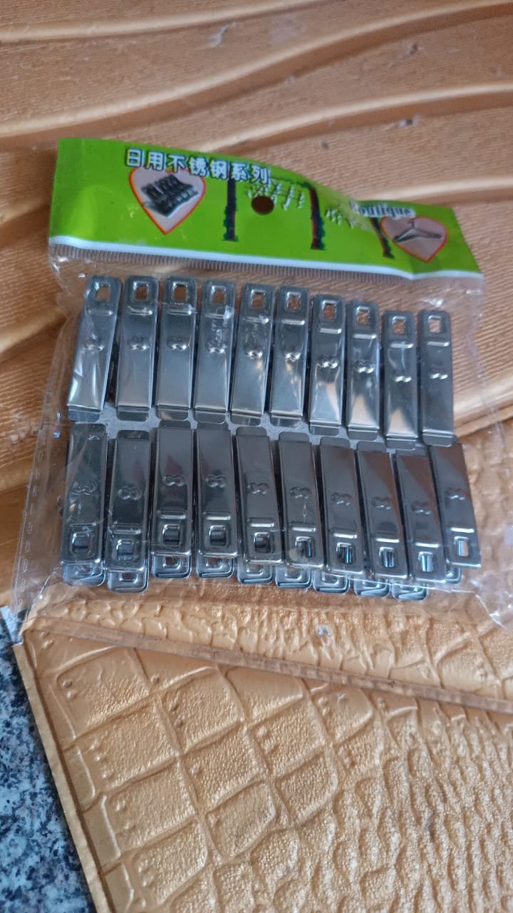 Stainless Steel Cloth Drying Pins – Strong Rust-Resistant Clips