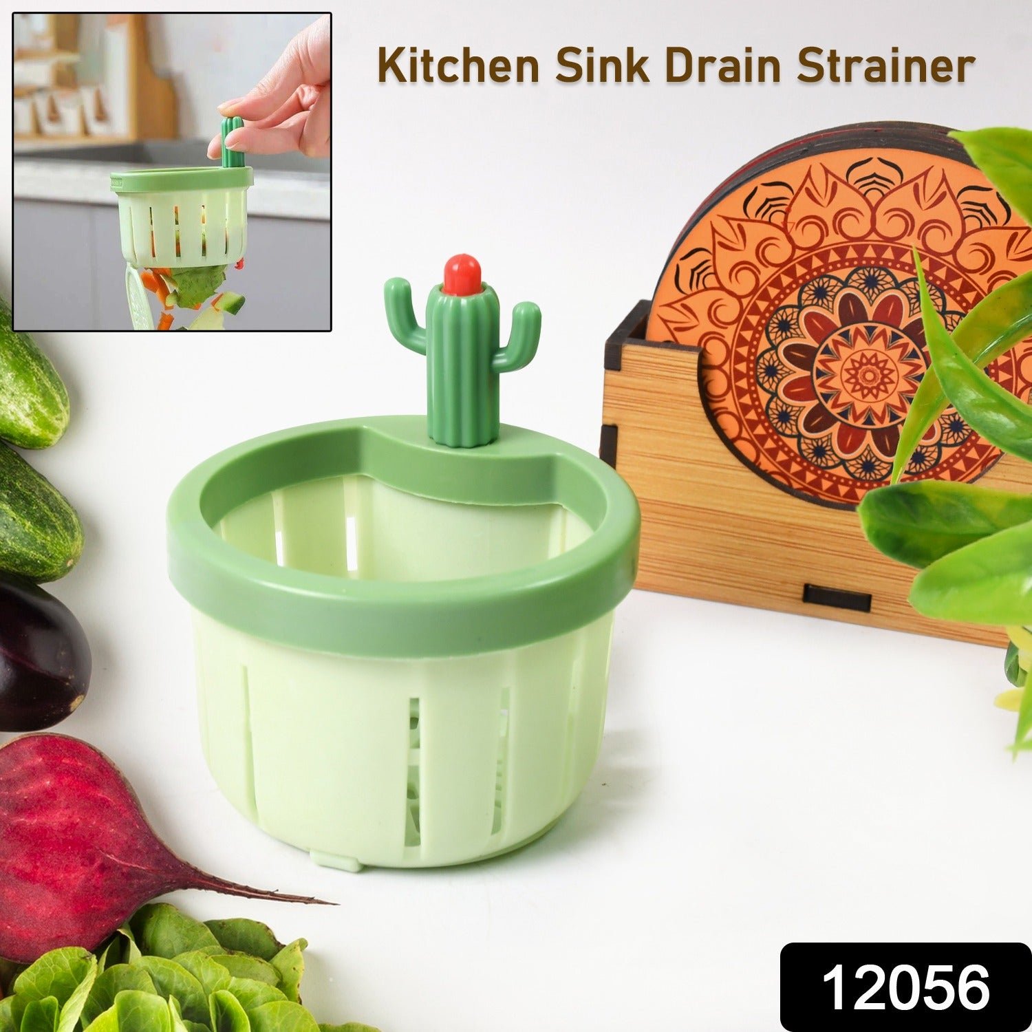 Kitchen Sink Drain Strainer – Automatic Waste Filter | Garth