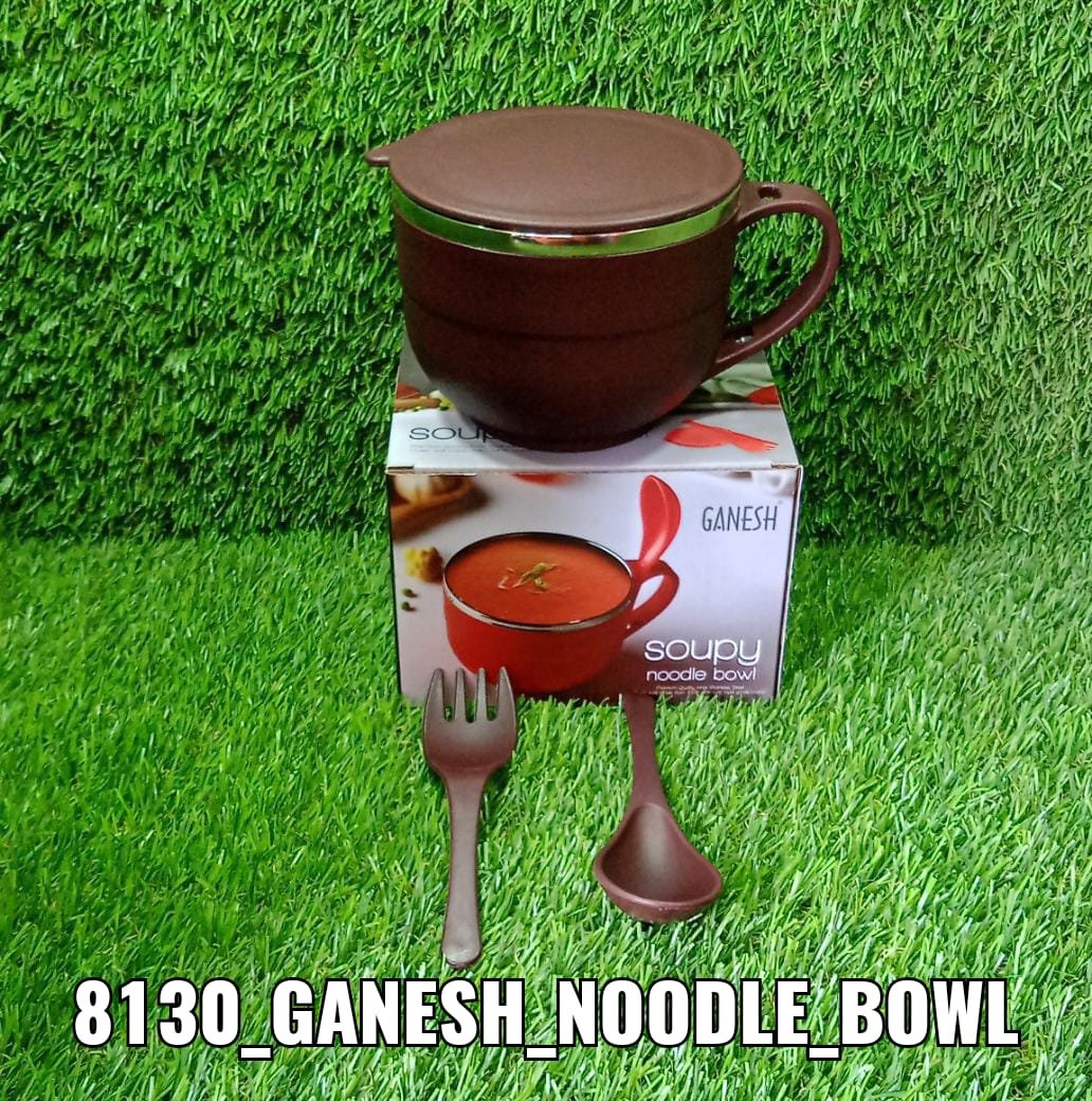 0eae92a3-629c-42d2-b02e-c041b5d2fd65 Stainless Steel Noodle Bowl – Insulated & Portable | Ganesh