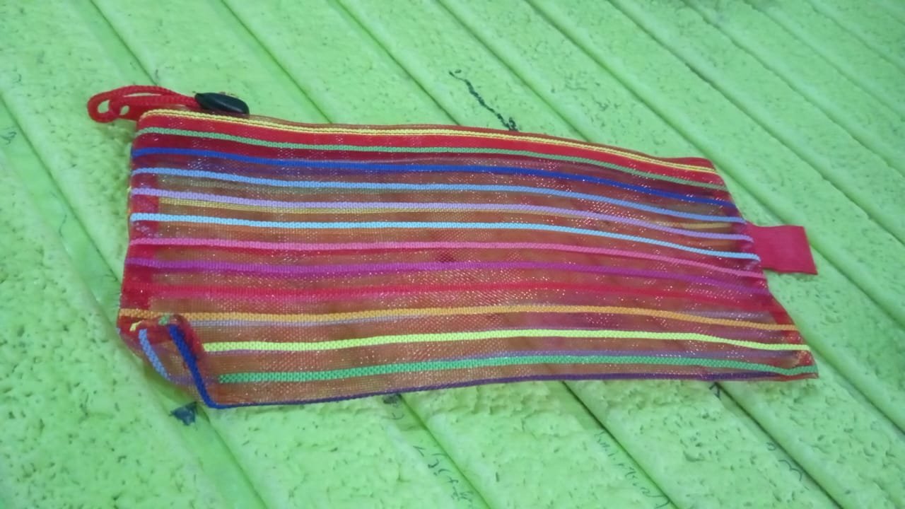 Transparent Mesh Pouch – Multi-Purpose Zipper Organizer | Indo Glow