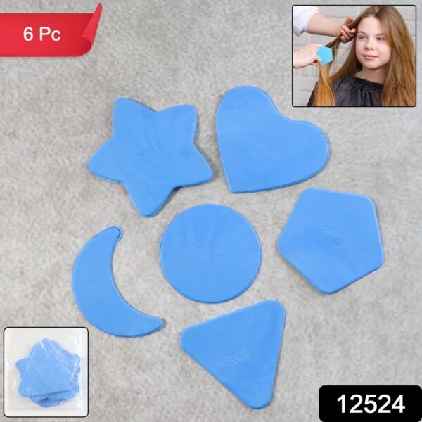 Haircut Design Stencil Set – 6 Unique Precise Molds
