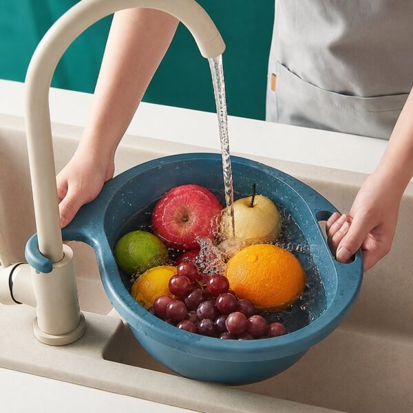 Kitchen Sink Drain Basket – Space-saving & Easy to Clean