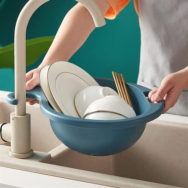 Kitchen Sink Drain Basket – Space-saving & Easy to Clean
