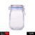 Reusable Food Storage Bag – Airtight Mason Jar Zipper 1000ml | Organivo