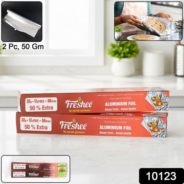 Aluminium Foil Twin Pack – Heavy-Duty Kitchen Wrap & Grill
