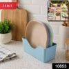 11-in-1 Snack Serving Plates Set – Multi-Compartment & Durable