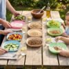 11-in-1 Snack Serving Plates Set – Multi-Compartment & Durable