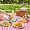 11-in-1 Snack Serving Plates Set – Multi-Compartment & Durable