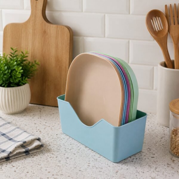 11-in-1 Snack Serving Plates Set – Multi-Compartment & Durable