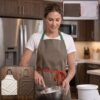 Waterproof Kitchen Apron Adjustable with Pockets for Cooking