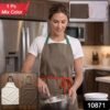 Waterproof Kitchen Apron Adjustable with Pockets for Cooking