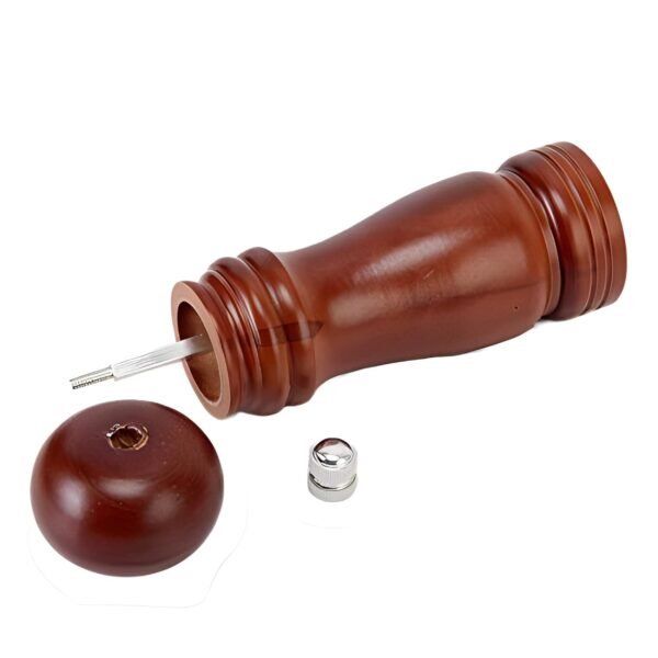 Wooden Pepper Mill – Adjustable Ceramic Grinder | Grippy