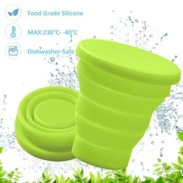 Foldable Silicone Travel Mug – Leakproof & Portable | Hydrozilla