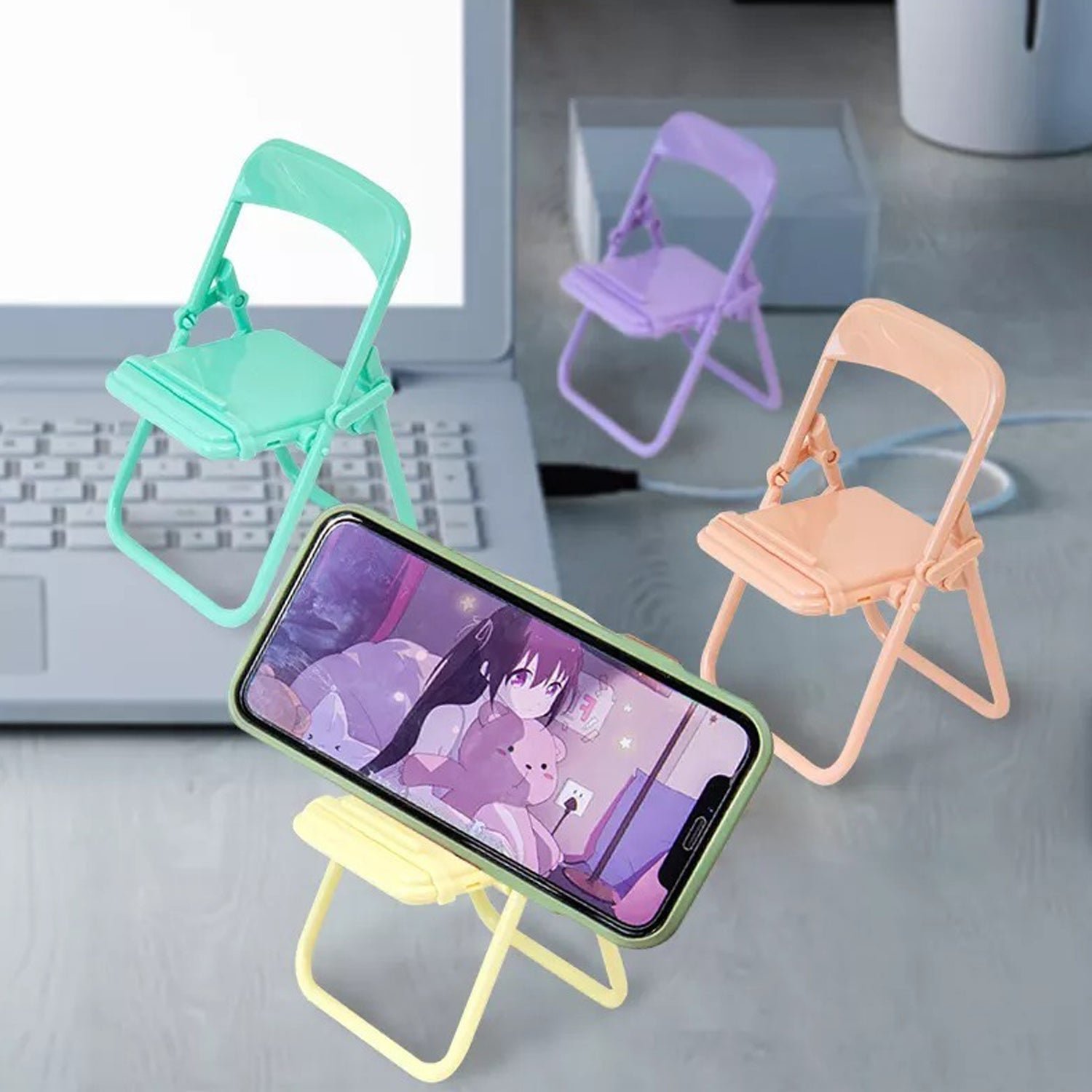 Chair Mobile Stand – Compact & Ergonomic Phone Holder | Mobiléon