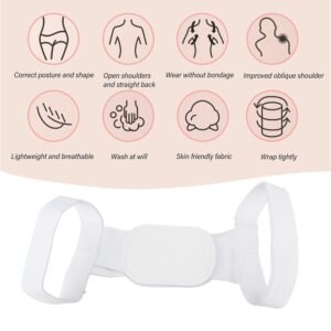 Posture Corrector – Back & Shoulder Support for Adults & Kids | AuriGlam
