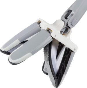 Hands-Free Mop – X-Shape Microfiber Squeeze | Storenzo