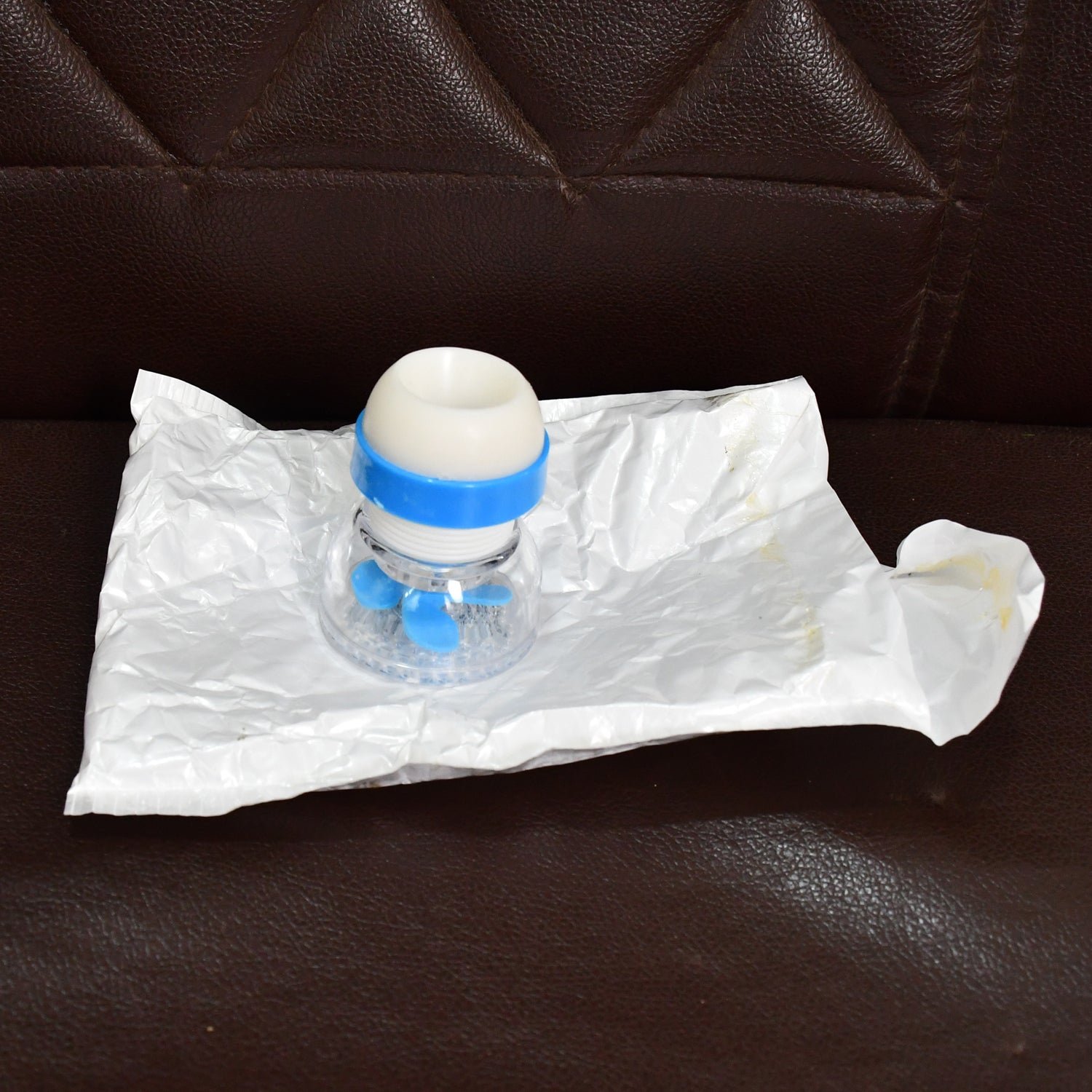 Adjustable Kitchen Sink Tap Water Filter – Splash Guard & Rotating Sprayer