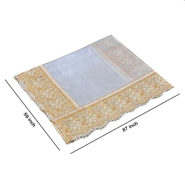 Transparent PVC Table Cover – Waterproof & Stylish for Dining