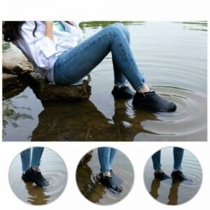 Waterproof Silicone Shoe Cover – Non-Slip & Foldable