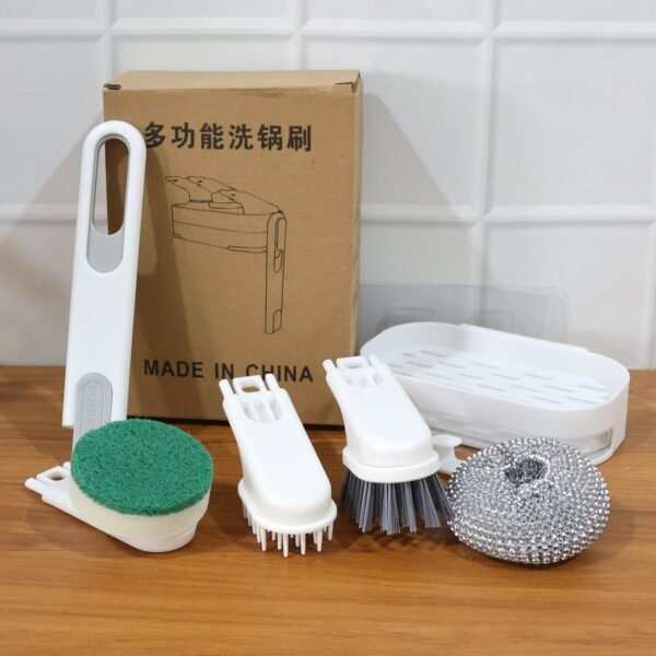 Wall Mounted Cleaning Combo Set – Space-Saving Kitchen Organizer