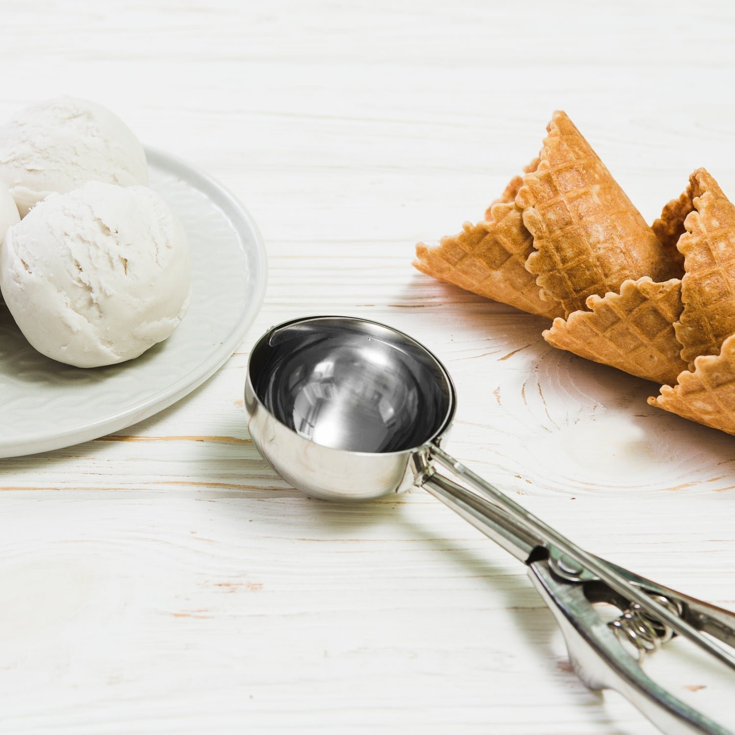 Ice Cream Scoop – Stainless Steel Easy Release Tool | Indo Glow