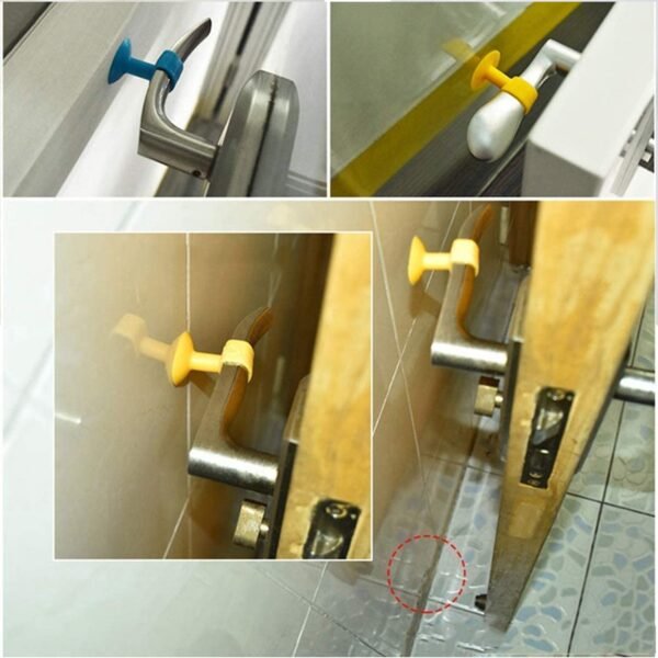 Silicone Door Stopper – Suction Wall Protector 2-Pack | Safelix