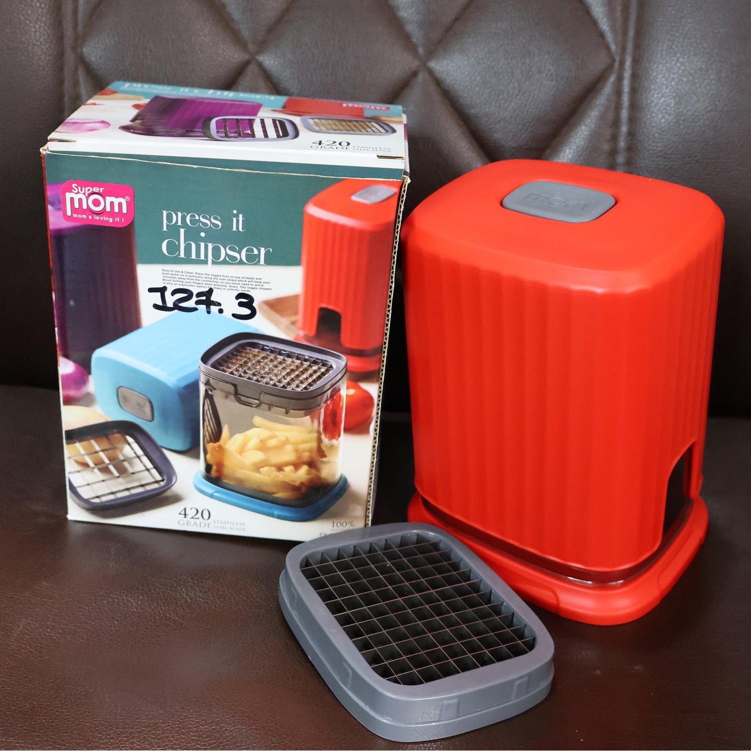 Onion Chopper – Multipurpose Manual Press with Storage Box
