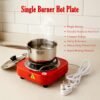 Electric Hot Plate Single Burner – Compact & Energy Efficient