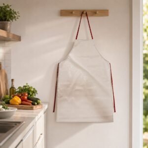 Waterproof Kitchen Apron – Full Coverage & Adjustable Fit for Cooking