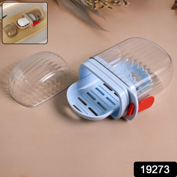 Soap Box with Drain Tray – Keeps Soap Dry & Secure