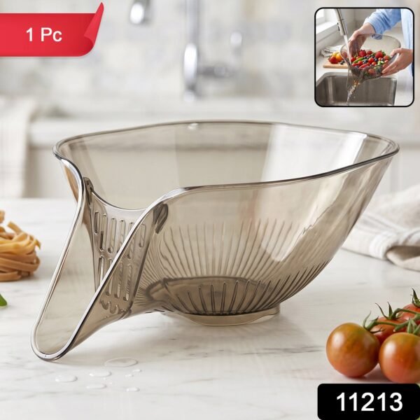 Multipurpose Fruit Vegetable Strainer – Built-in Drain for Easy Rinsing