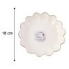 Lotus Flower Decorative Serving Tray – Elegant Snack & Dry Fruit Platter