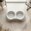Pet Double Bowl Feeder – Anti-Slip Design for Easy Feeding