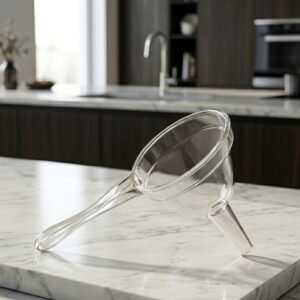 Kitchen Funnel with Handle – Spill-Free Wide Mouth Pouring Tool