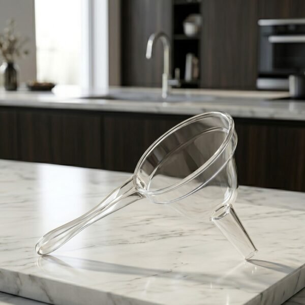 Kitchen Funnel with Handle – Spill-Free Wide Mouth Pouring Tool