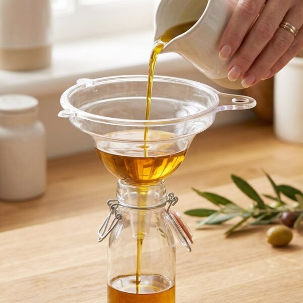 Kitchen Funnel – Mess-Free Pouring for Oil, Liquids and Powders