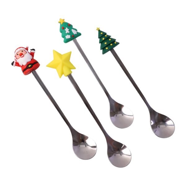 Golden Cartoon Spoon Set – Stylish & Durable Tableware for All