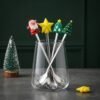 Golden Cartoon Spoon Set – Stylish & Durable Tableware for All
