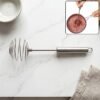 Stainless Steel Large Round Spring Whisk – Durable Kitchen Tool