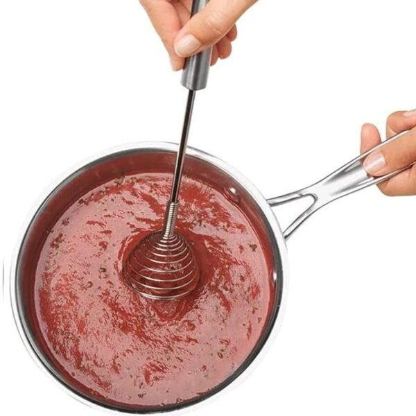 Stainless Steel Large Round Spring Whisk – Durable Kitchen Tool