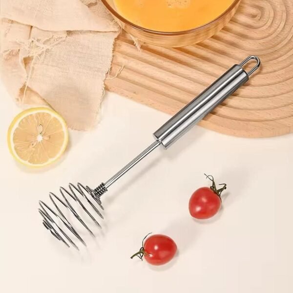 Stainless Steel Large Round Spring Whisk – Durable Kitchen Tool