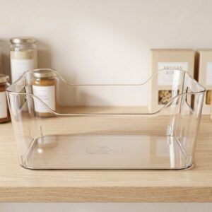 Plastic Storage Box Organizer – Durable & Space-Saving with Handle