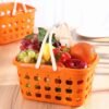 Plastic Storage Basket with Handle – Durable & Lightweight for Home & Shopping