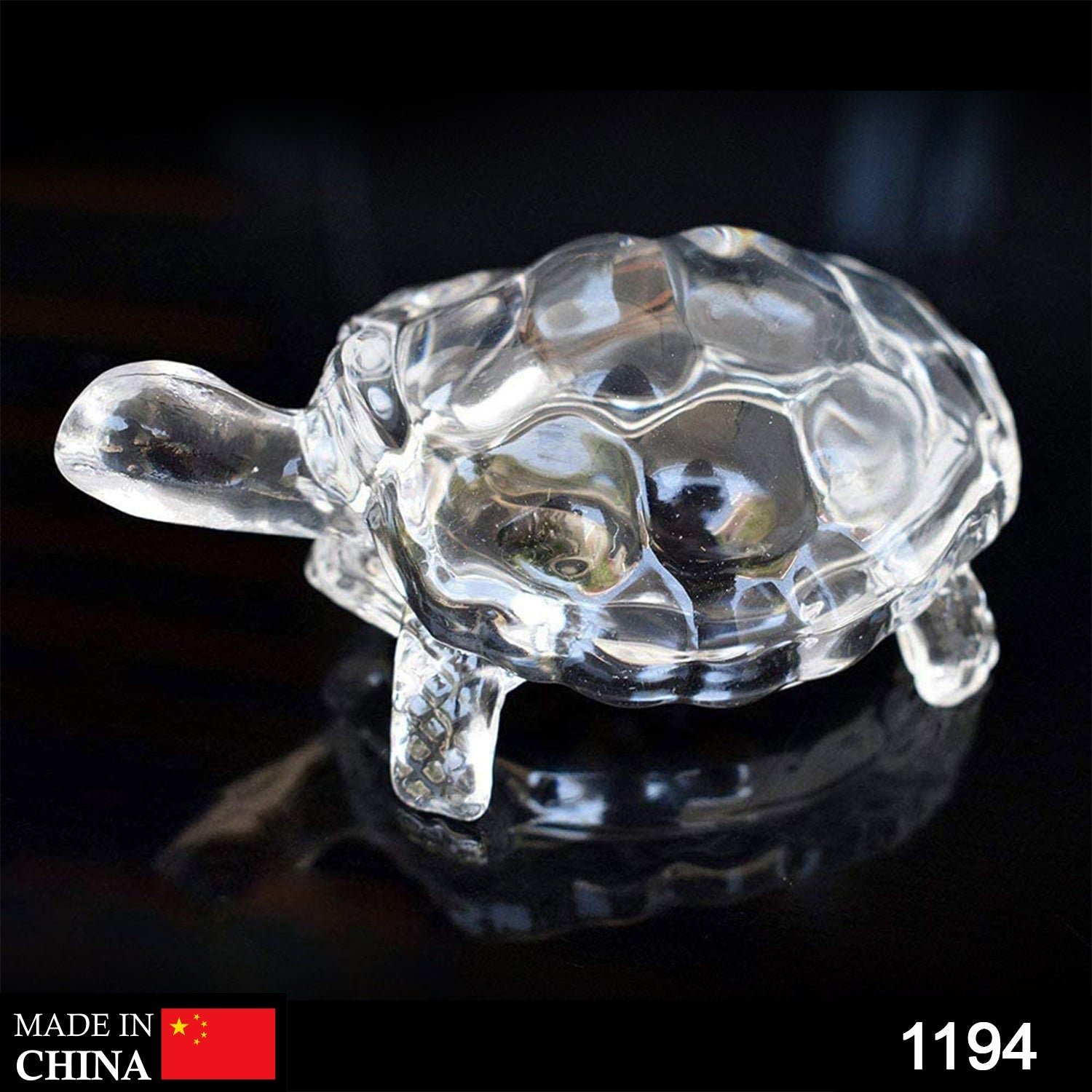 Feng Shui Crystal Turtle – Vastu Positive Energy Idol | Indo Glow