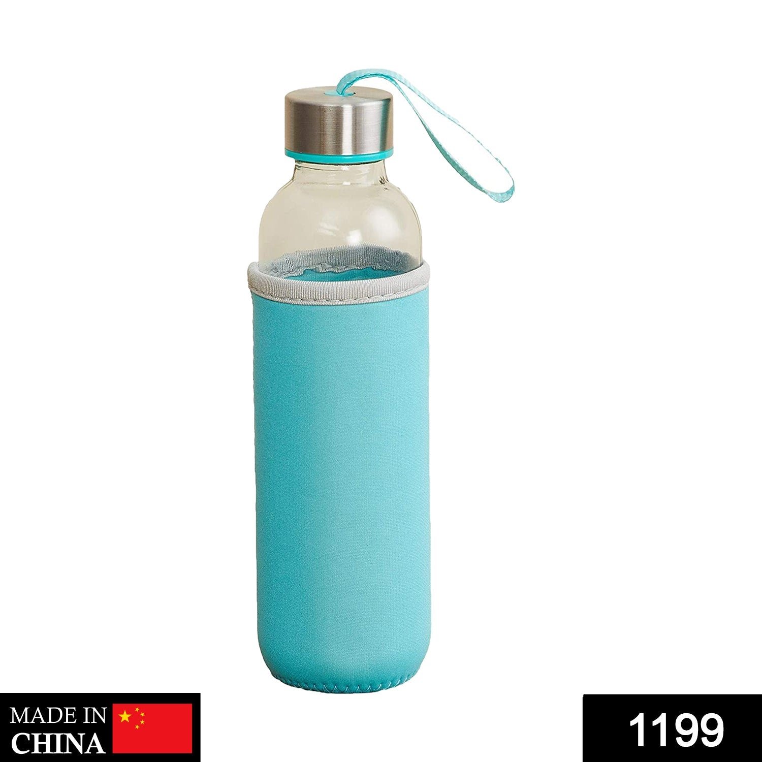 Glass Water Bottle 500ml – Leakproof & Portable | Own Hydrate