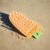 Vegetable Scrubbing Brush – Non-Toxic Carrot Design | Claranza